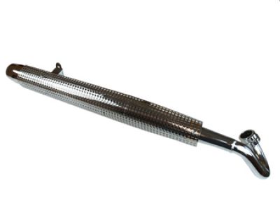 Avgassystem Zundapp GS50/Cross. 36mm, open-flow. Levereras utan avgasmutter.
