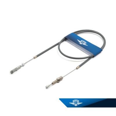 Frambromswire Monark Monarped & Monarscoot med teleskopgaffel, grå. 1961-.