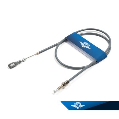 Frambromswire Monark med bottenlänksgaffel, grå.