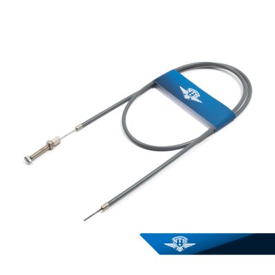 Frambromswire NV & Crescent Saxoped med vanligt styre, grå.