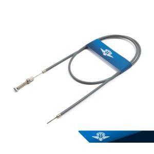 Frambromswire NV & Crescent Saxoped med vanligt styre, grå.