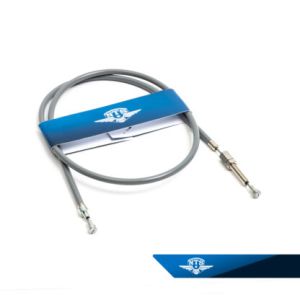 Kopplingswire 2-växlad Crescent, med inkapslat styre. Grå.