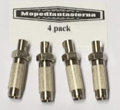 4-pack sträckare. Justerskruv, rak.