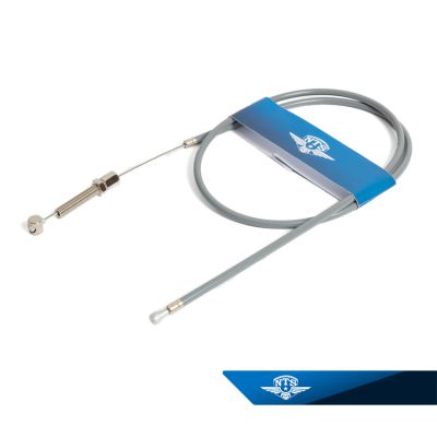 Frambromswire Puch MS50. Grå.