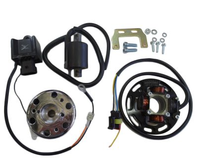 Brytarlöst HPI tändsystem. Passar mopeder med Bosch tändsystem. Ny modell.