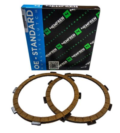 Lamellsats Yamaha DT50, FS1 & RD50. Från Italienska Newfren.