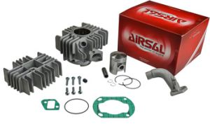 Cylinderkit Sachs 504 & 505. 65cc med 43,5mm kolv. Komplett med insugningsrör. Airsal.