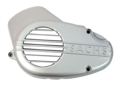 Fläktkåpa Sachs 50/3 LS. Treväxlad, handväxel med trampstart.