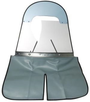 Vindskydd flakmoped. Cuppini.