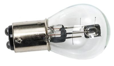 Glödlampa (BAX15D) 6 volt, 15/15 watt.