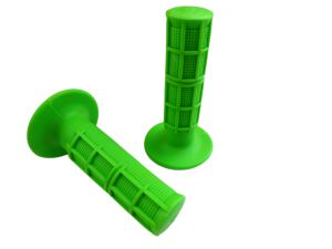 Gummihandtag Enduro, neon-gröna 22/24mm.