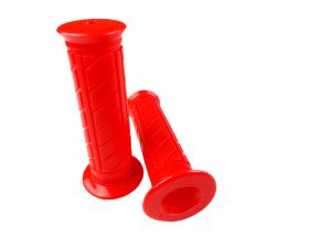 Gummihandtag röda, 22/24mm.