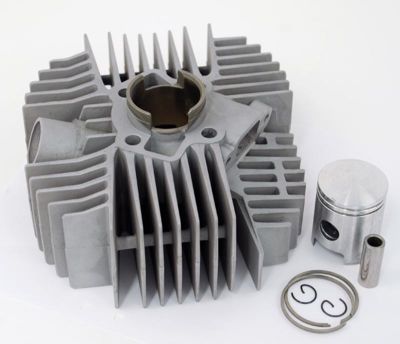 Cylinder Kreidler, 70cc luftkyld. 44mm kolv.