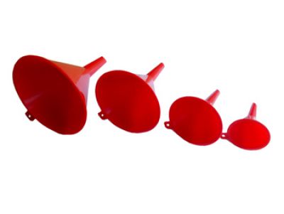 Trattssats, 4 stycken. Perfekt för garaget.