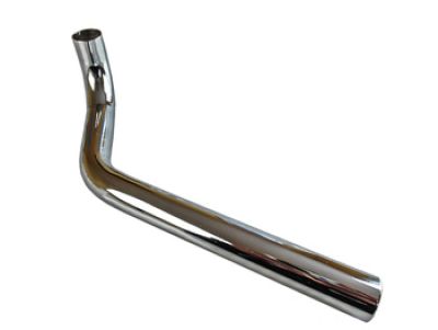 Avgasrör Sachs 505, 28mm. Vänster sida.