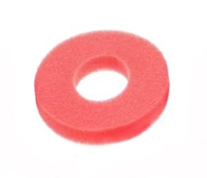 Tanklock, svamp, röd.