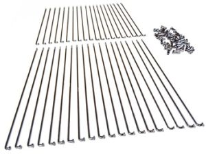 Ekersats 234mm, kromade.