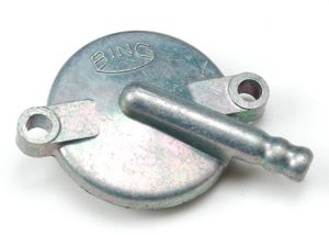Flottörlock Zundapp, till Bing 9,5 & 17mm förgasare.