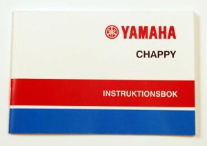 Instruktionsbok YAMAHA Chappy