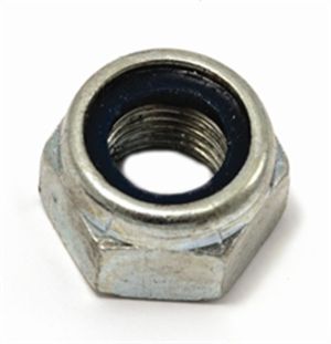 Låsmutter M10x1,25. För hjulaxlar, svingaxlar mm.