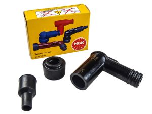 Tändhatt NGK. Med 5 kOhm motstånd. Kvalité.