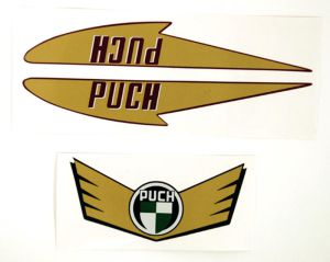 Dekalsats Puch -1961, säljs styckvis.