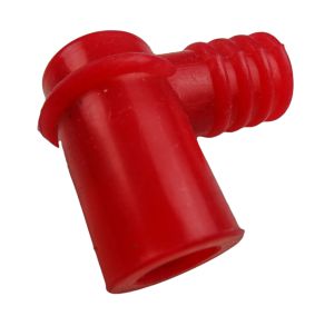 Tändhatt tillverkad i silikongummi, superkvalité. Röd.