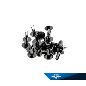 Klyvnit 11×3,8x11mm, svart 20st/sats.