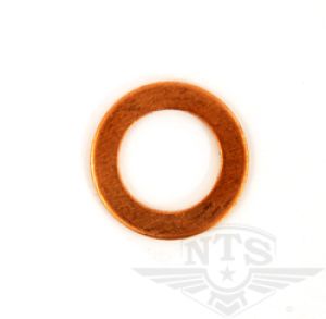 Kopparbricka 6/10x1mm.