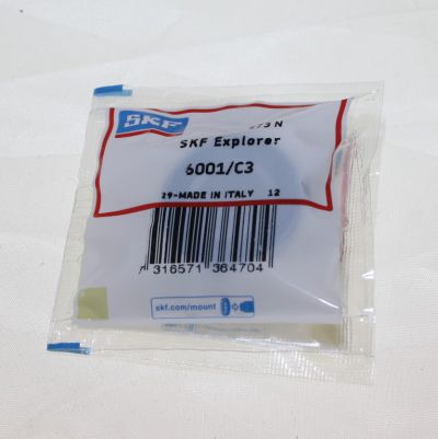 SKF kullager 6001-C3. Öppet lager.