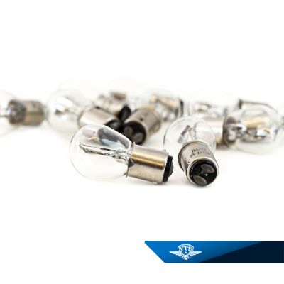 10-pack glödlampa (BAX15D) 6V, 15/15W.