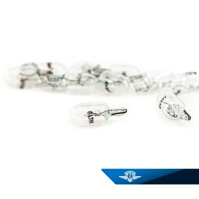 10-pack glödlampa (GLAS) 12 volt, 3 watt.