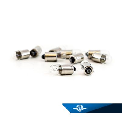 10-pack glödlampa (BA9S) 12 volt,  4 watt.