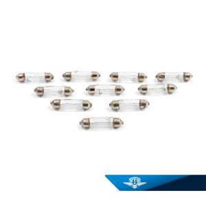 10-pack glödlampa (S8) 6 volt, 5 watt.