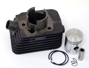 Cylinder Piaggio Ciao m.fl. 50cc, 10mm kolvbult.