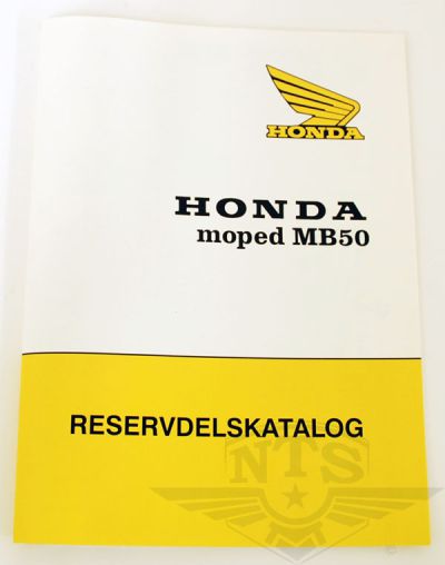 Reservdelskatalog Honda MB50.