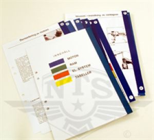 Verkstadshandbok till Puch mopeder.