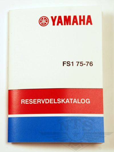 Reservdelskatalog Yamaha FS1. 1975-1976.