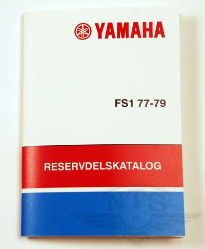 Reservdelskatalog Yamaha FS1. 1977-1979.