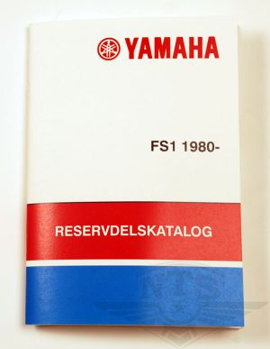 Reservdelskatalog Yamaha FS1. 1980-.