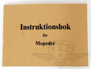 Instruktionsbok Husqvarna, Monark & Crescent. Med ILO, Husqvarna & Sachsmotor.