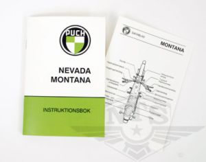 Instruktionsbok Puch Montana.