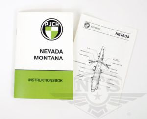 Instruktionsbok Puch Nevada & Montana.
