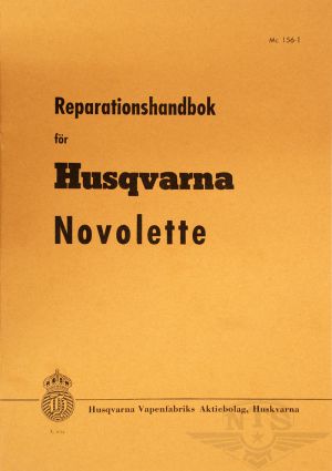 Reparationshandbok Husqvarna Novolette.
