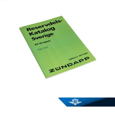 Reservdelskatalog Zundapp 529, KS50 Sport..
