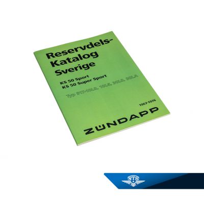 Reservdelskatalog Zundapp 517, KS50 Sport & Super Sport.
