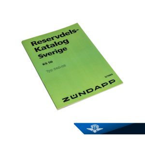 Reservdelskatalog Zundapp 540, KS50.
