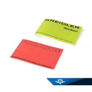 Instruktionsbok Kreidler Mofa/Moped.