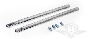 Stagsats, pakethållare Piaggio Ciao, krom.