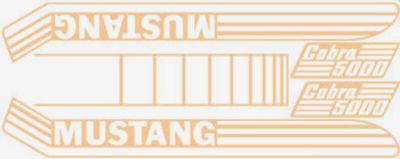 Dekalsats Mustang Cobra 5000.